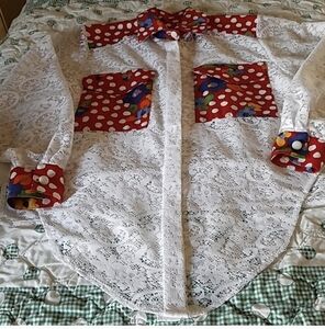 Marcy E co. Button down shirt